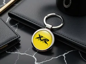 XXR Portachiavi Fighi Look Moderno in Acciaio Inox